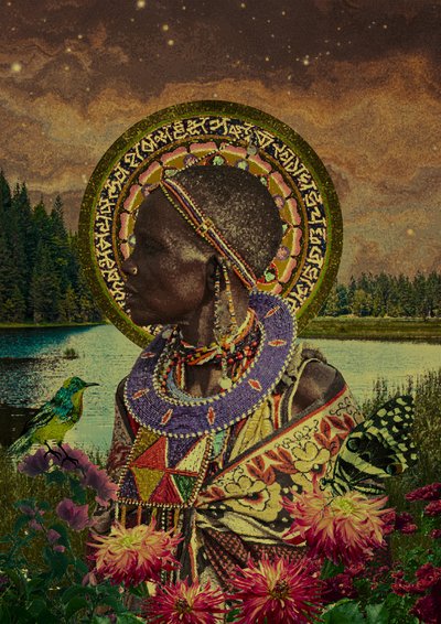 Africká žena – přírodní duch od CosmoZach