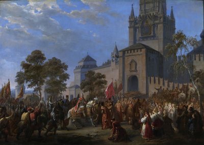 Národní povstání Kuzmy Minina a hraběte Dmitrije Pozharského, 1856 od Cosroe Dusi