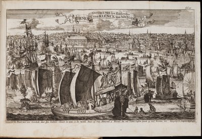 Archangelsk From: Historický příběh nebo popis cesty, 1677 od Coyet