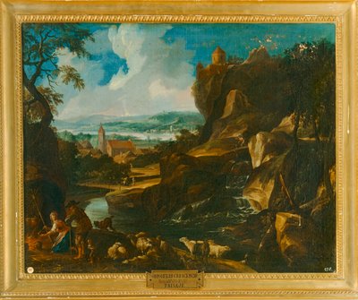 "Krajina s vesnicí od Crescenzio Onofri