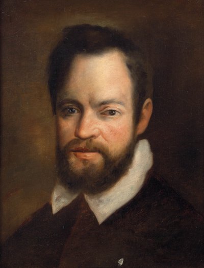 Portrét Galileo Galilei. od Cresti