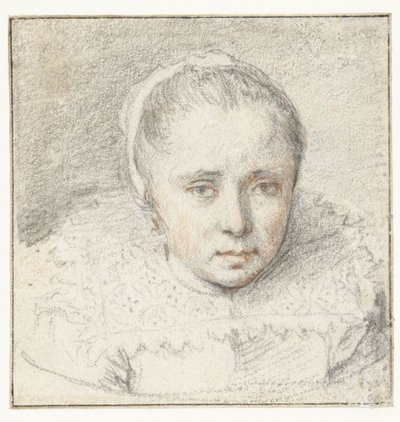 Portrét mladé ženy od Crispijn van de Passe (I) (attributed to)