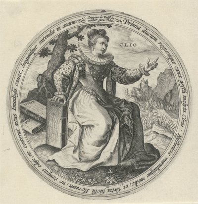 Clio Devět múz (název série) od Crispijn van de Passe (I)