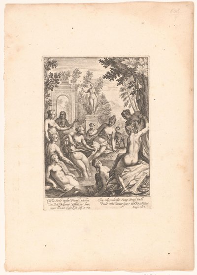 Diana v Callisto od Crispijn van de Passe (I)