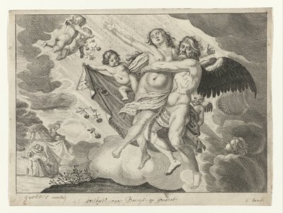 Boreas unese Oreithyii od Crispijn van de Passe (II) (possibly)
