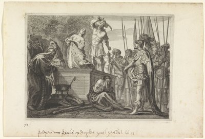 Nabídka van Polyxena Metamorfosen van Ovidius (název série) od Crispijn van de Passe (II)