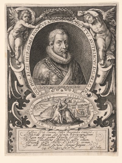 Arcivévoda Albert Rakouský od Crispijn van de Passe I