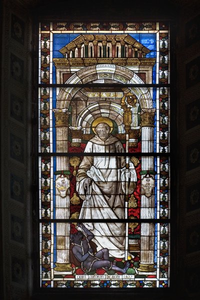 Saint Bernard (vitráže) od Cristoforo de Mottis