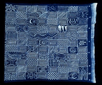 Adire Cloth, bez data (tkanina) od Yoruba Culture