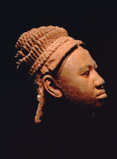 Jorubská hlava královny z Ita Yemoo, Ife, Nigérie od Culture Yoruba