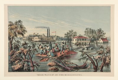 :Vysoká voda od Currier and Ives