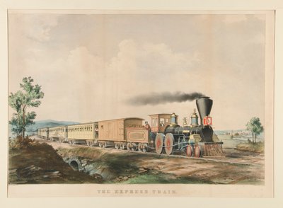 Expresní vlak od Currier and Ives