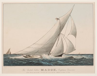 Scotch Cutter Madge, kapitán Duncan od Currier and Ives