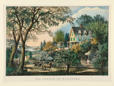Sezóna květů od Currier and Ives