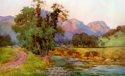 Yewdale Crags, Coniston, Cumbria, 1924-1926 od Cuthbert Rigby