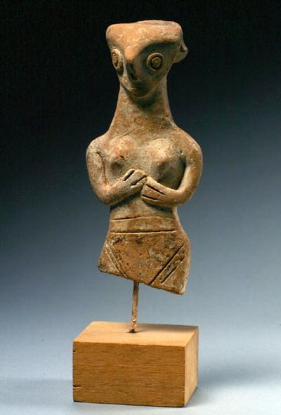 Lidská postava, pozdní doba bronzová od Cypriot Cypriot