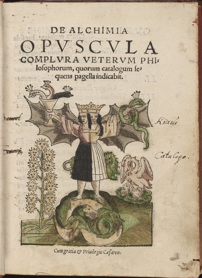 De Alchimia opvscvla complvra vetervm philosophorum, 1550 od Cyriacus Jacob