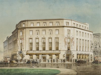 Královská pojišťovna, Plymouth, podle návrhu Thomase Smithe Taita od Cyril Farey