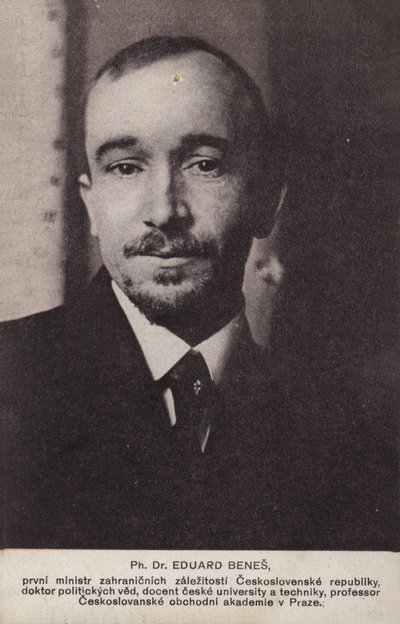Edvard Benes od Czech Photographer