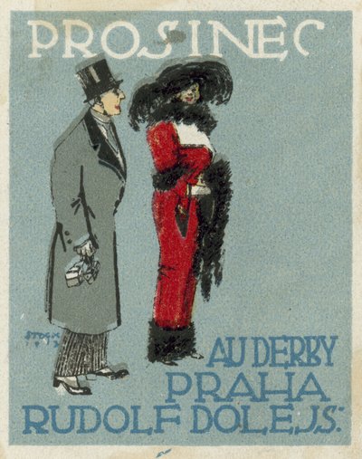 Prosinec. Au Derby Rudolf Dole módy, Praha od Czech School