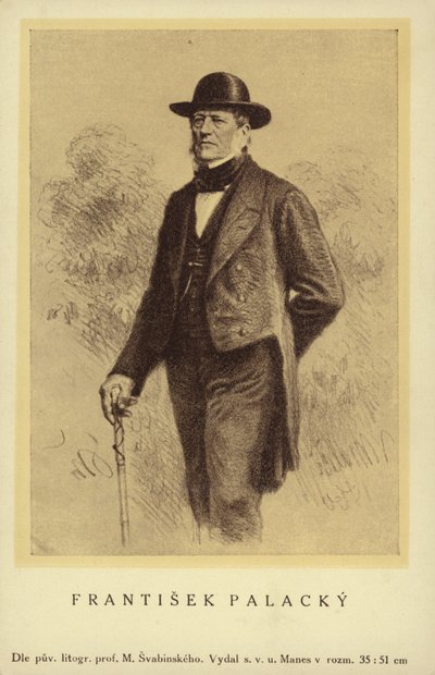 František Palacký (1798-1876), český historik a politik od Czech School
