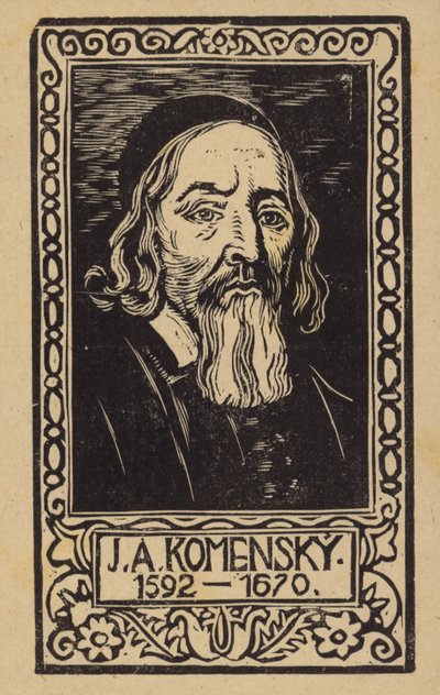 Jan Amos Komenský (1592-1670), český učitel, pedagog a spisovatel od Czech School