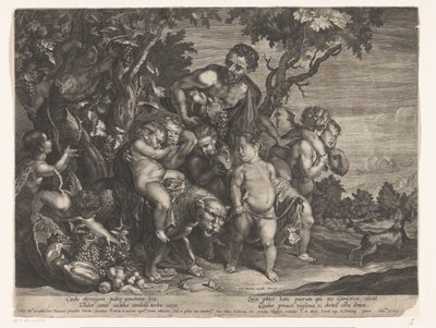 Triomf van Bacchus od D. Brunn