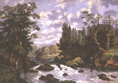 Rybáři hrají jejich úlovek od D. the Younger Wolstenholme