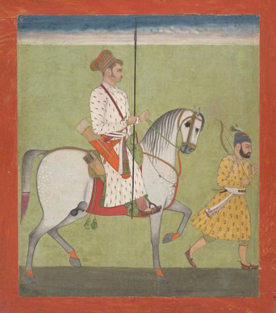 Jhujhar Singh na koni, ca. 1720-30. od Dalchand