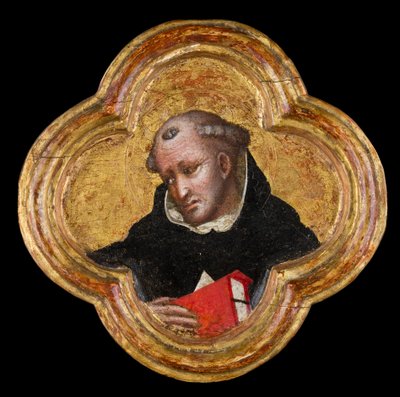 Sv. Tomáš Akvinský (tempera na panelu) od Dalmasio di Jacopo Scannabecchi Dalmasio di Jacopo Scannabecchi