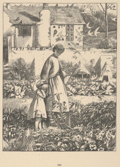 The Island Bee from Wayside Posies: Original Poems of the Country Life, 1867. od Dalziel Brothers
