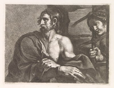 Svatý Jan Křtitel ve vězení navštívil Salome od Damiano Pernati