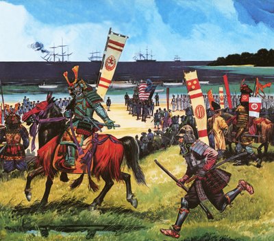 Američané připlouvají do dnešního Tokijského zálivu 8. července 1853. od Dan Escott