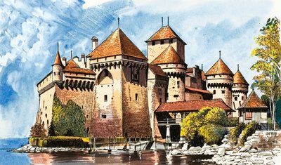 Chateau De Chillon od Dan Escott