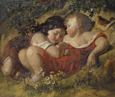 Děti v lese od Daniel Maclise