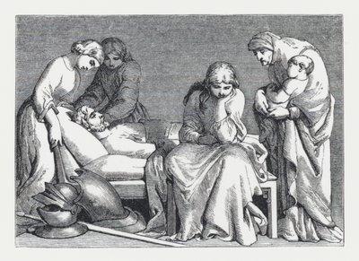 Závěsný od Daniel (after) Maclise