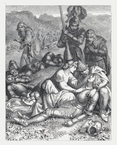 Závěsný od Daniel (after) Maclise