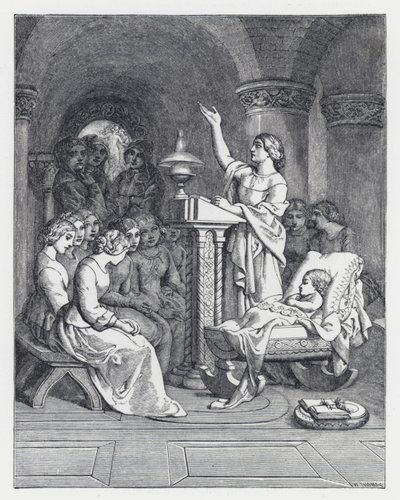 Závěsný od Daniel (after) Maclise