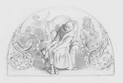 Závěsný od Daniel (after) Maclise