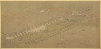 Deska 114 z The Plan of Chicago, 1909: Chicago. Navrhovaný Boulevard a Parkway v Michiganu... od Daniel Burnham