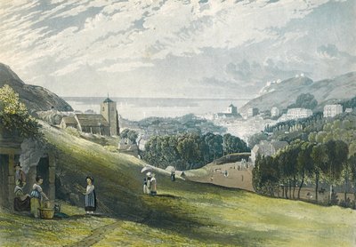 Hastings z London Road od Daniel Havell