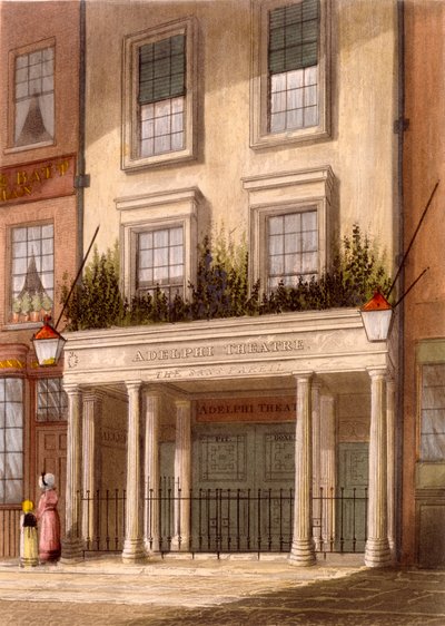 Divadlo Sans Pareil, 1826 od Daniel Havell