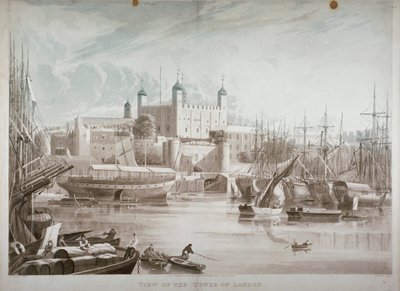 Tower of London, 1819. od Daniel Havell