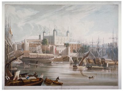 Tower of London, 1819. od Daniel Havell