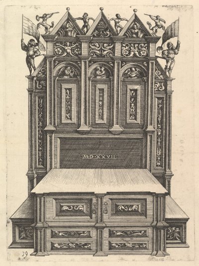 Design pro postel, 1527. od Daniel Hopfer