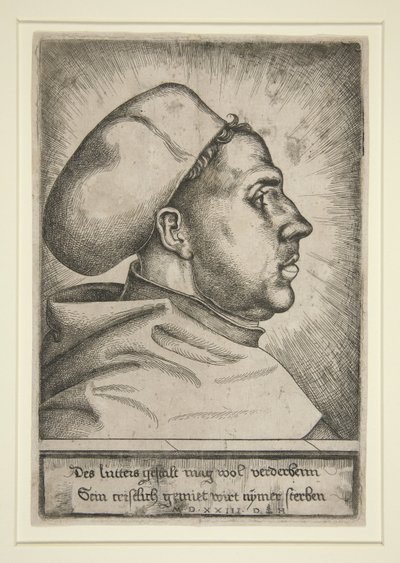 Martin Luther, 1523 od Daniel Hopfer