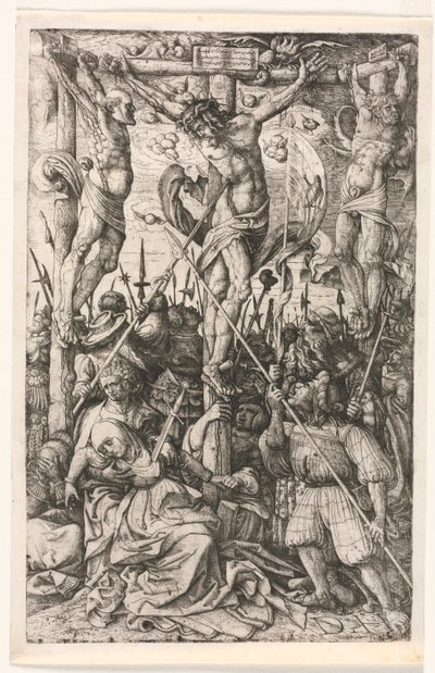 Kalvárie, c. 1520. od Daniel Hopfer