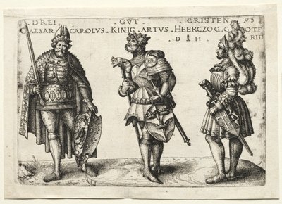 Tři hodní křesťané, po roce 1516. od Daniel Hopfer