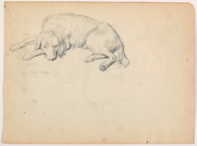 Kresba, Dash (setr), asi 1862 od Daniel Huntington