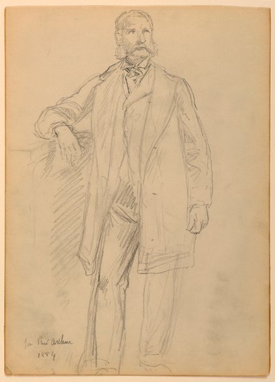 Kresba, prezident Chester A. Arth, 1884 od Daniel Huntington